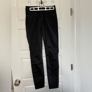H&M BLACK JEGGINGS SIZE 4